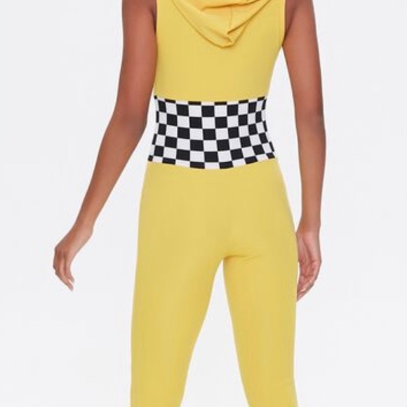 NWT FOREVER 21 Sexy Hooded Jumpsuit, M - Picture 3 of 5